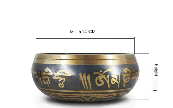 Meditation Singing Bowl for Grounding & Sound Healing | Stillness Ritual Tool