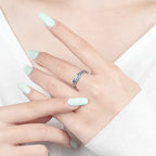 Small Design Feeling Rings - A Stylish Pair