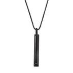 Stainless Steel Whistle Pendant Necklace for Meditation