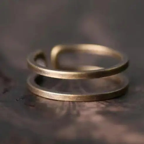 Taoist Regular Script Guangju Reiki Meditation Ring
