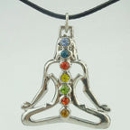 Yoga Meditation Buddha Pendant Necklace