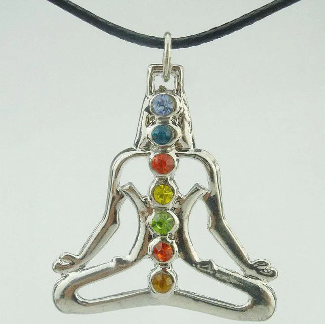 Yoga Meditation Buddha Pendant Necklace