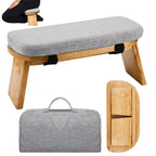 Still Becoming™ Supported Meditation Bench (Knee-Friendly Seat)