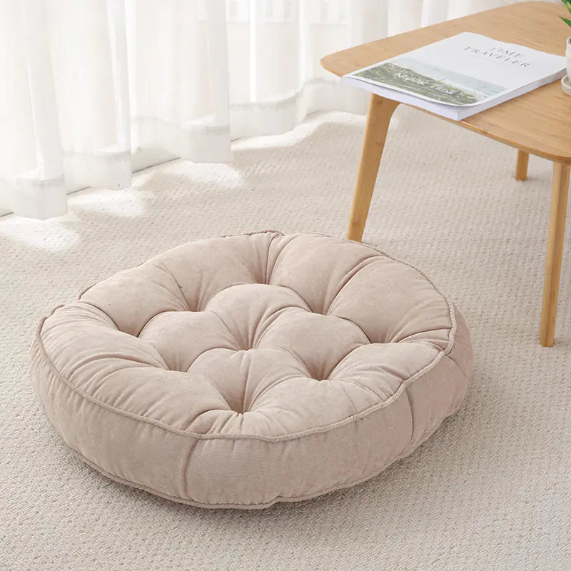 Still Becoming™ Grounding Meditation Cushion (Corduroy Floor Cushion for Mindful Living)